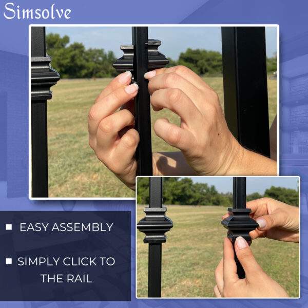 Split Knuckle Fence Decorations - Image 2