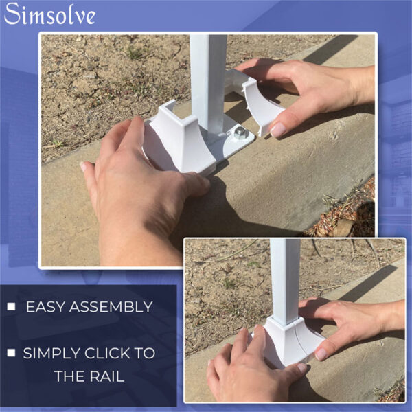 Simsolve Railing Shoes Simsolve | Design Solutions